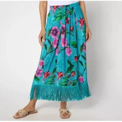 Attitudes by Renee Regular Como Jersey Sarong Skirt - a world of fashionable women's clothing, including a wide selection of dresses and trendy accessories.< Shop All
