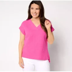 Belle Beach by Kim Gravel Star Spangled Cotton Gauze Top - a world of fashionable women's clothing, including a wide selection of dresses and trendy accessories.< Shop All
